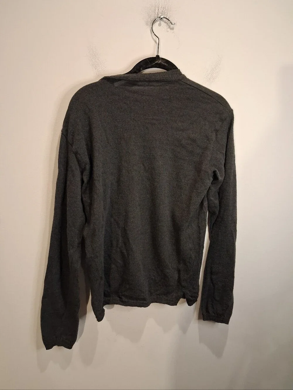 All Saints Mens Size L Wool Gray Contempary Sweater
